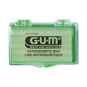 GUM Orthodontic Wax - Original Unflavored - 24 ct